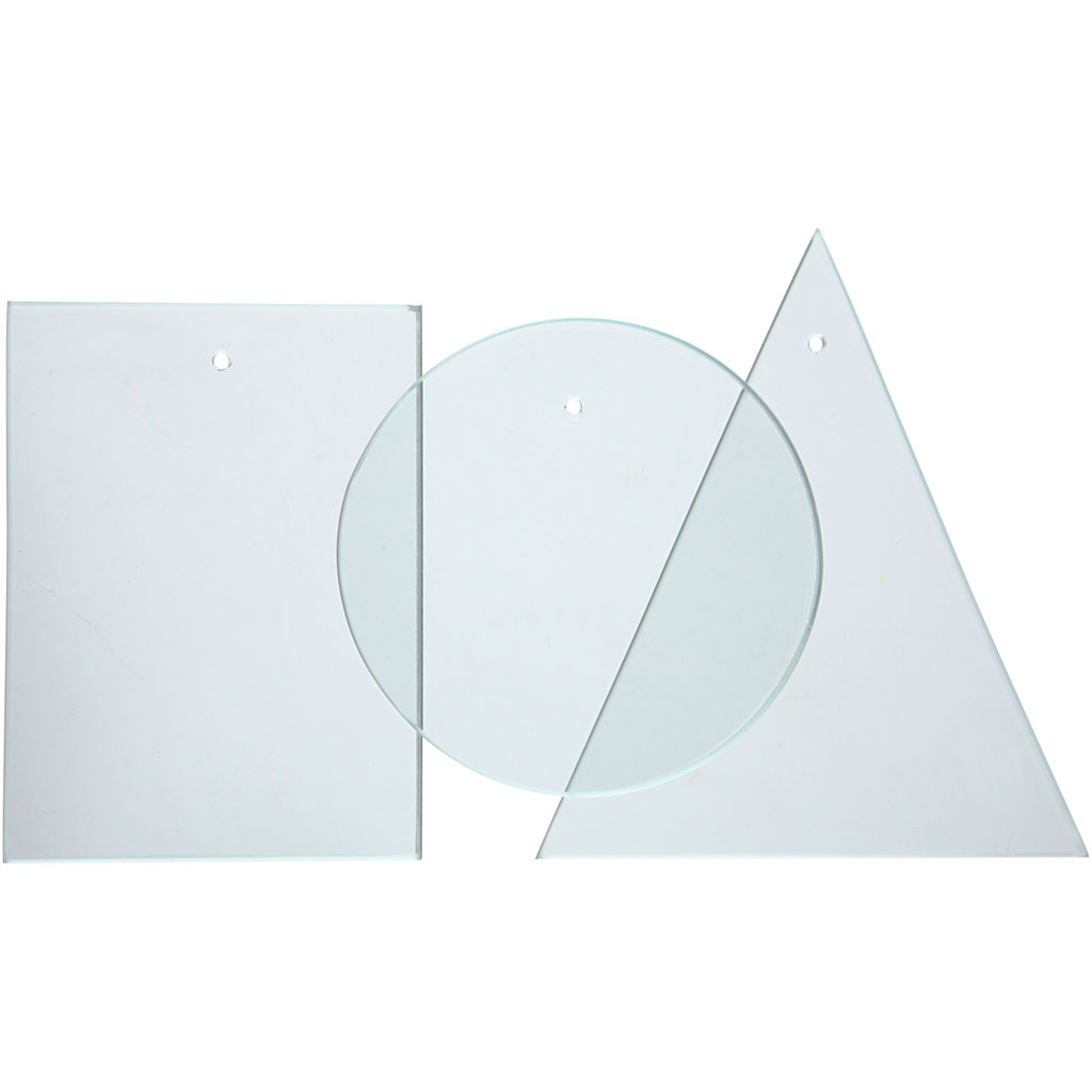 Klaasplaat, paksus 3 mm, 3x30 tk/ 1 pakk - Image 2