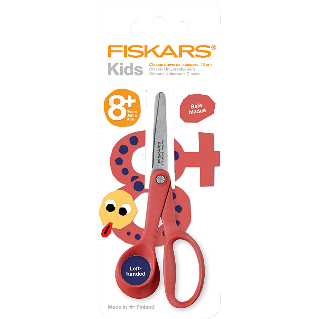 Fiskars Classic laste käärid, L: 13 cm, vasakpoolne, 1 tk - Image 2