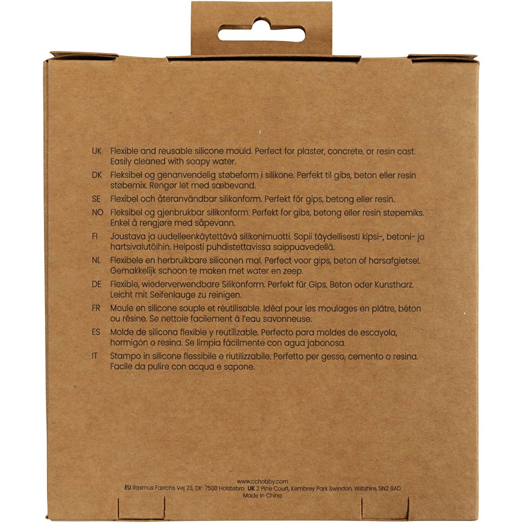 Silikoonist vorm, karbid, kõrgus: 3 cm, pikkus: 13,2 cm, laius: 13,3 cm, 1 tk. - Image 2