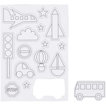 Magnetid, Transport, suurus 14,85x21 cm, 1 leht