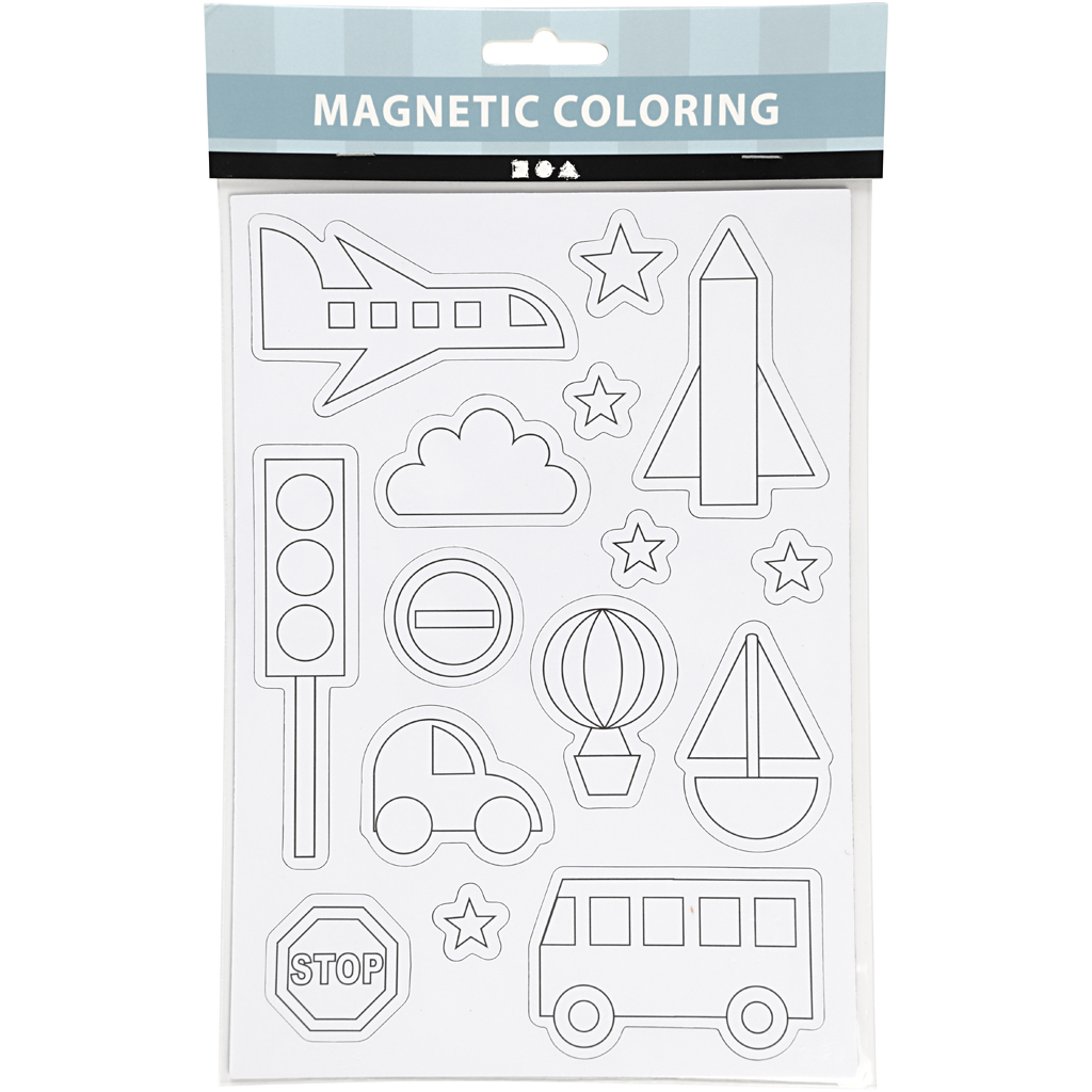 Magnetid, Transport, suurus 14,85x21 cm, 1 leht - Image 2