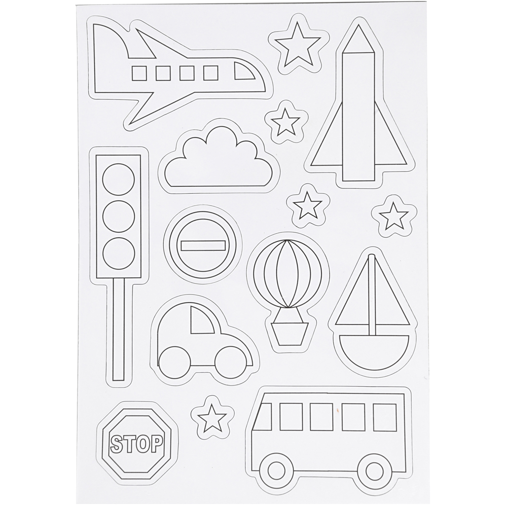 Magnetid, Transport, suurus 14,85x21 cm, 1 leht - Image 3