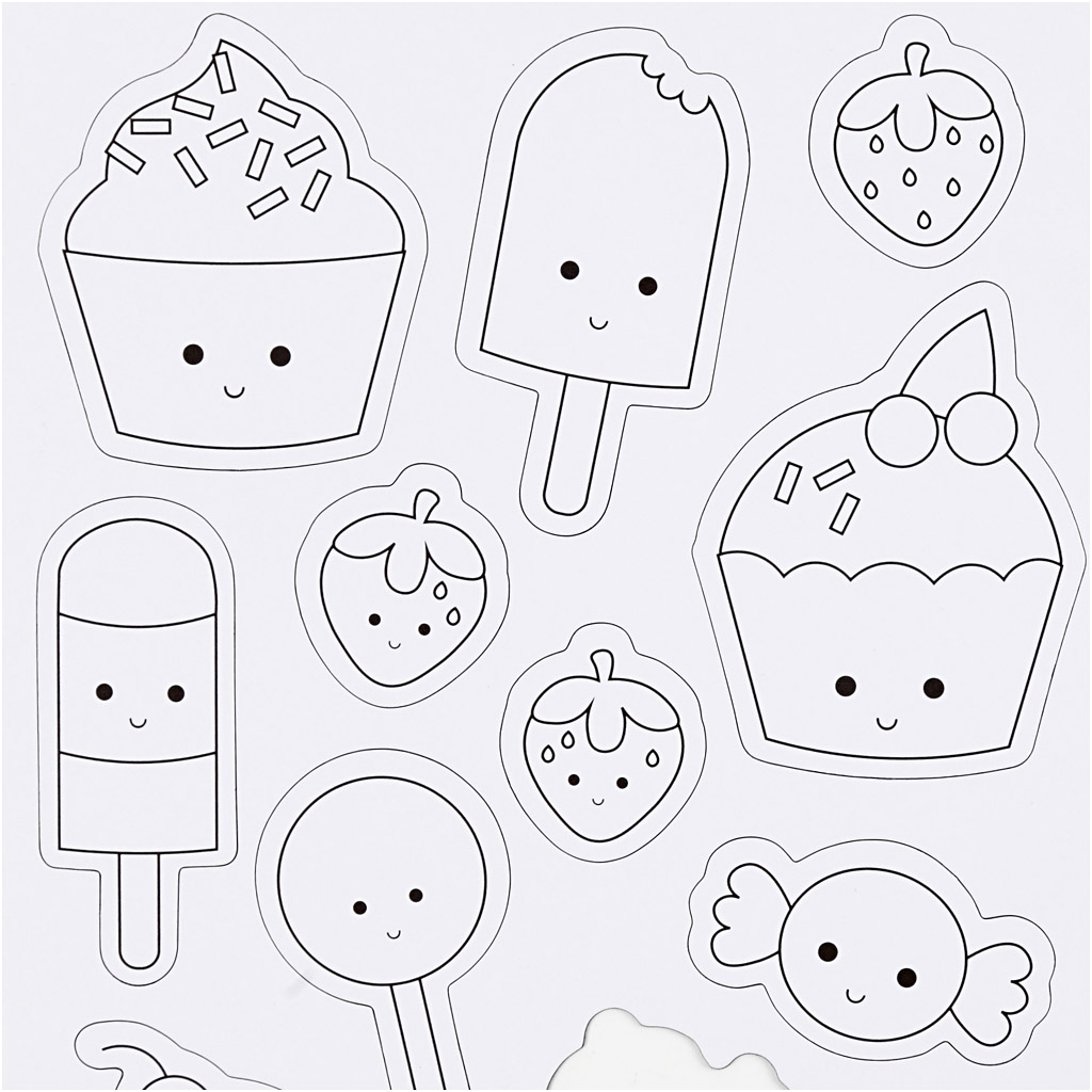 Magnetid, Gourmandises, suurus 14,85x21 cm, 1 leht - Image 4