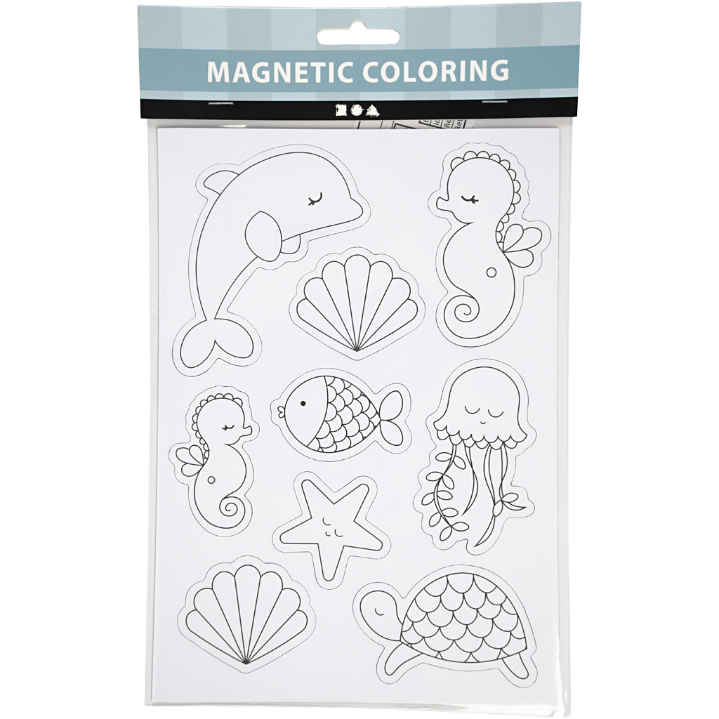 Magnetid, Mereloomad, leht 14,85x21, 1 leht - Image 2