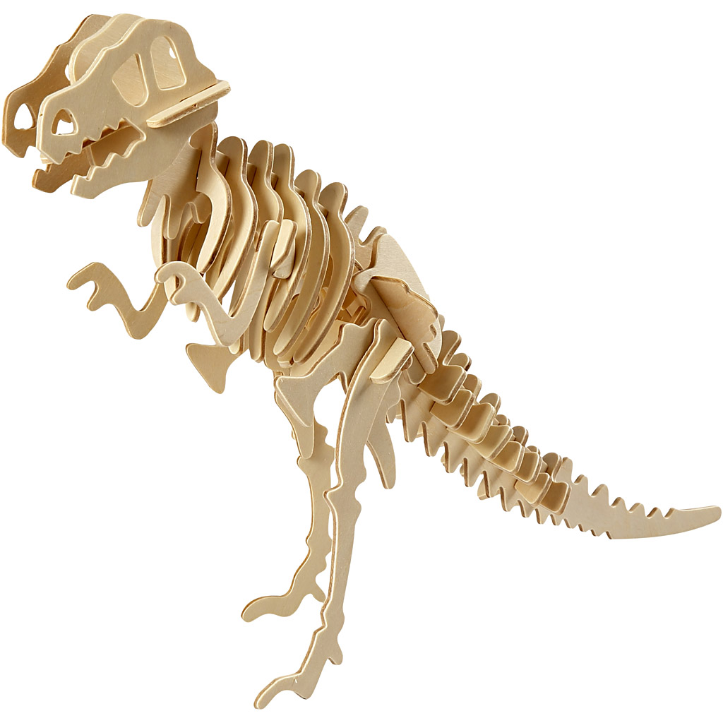 3D ehitusfiguur, dinosaurus, suurus 33x8x23 cm, 1 tk. - Image 4
