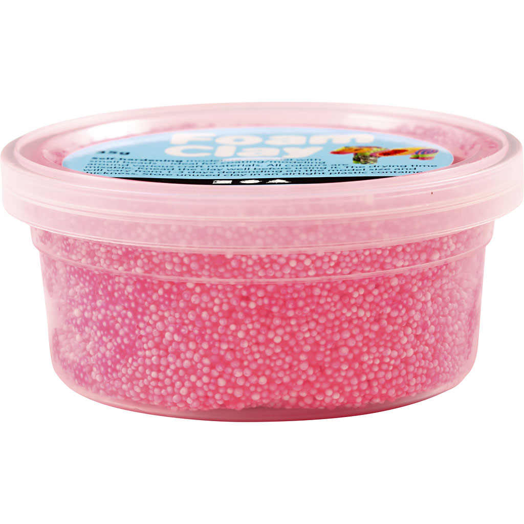 Foam Clay®, neoonroosa, 35 g/ 1 tuubi - Image 4