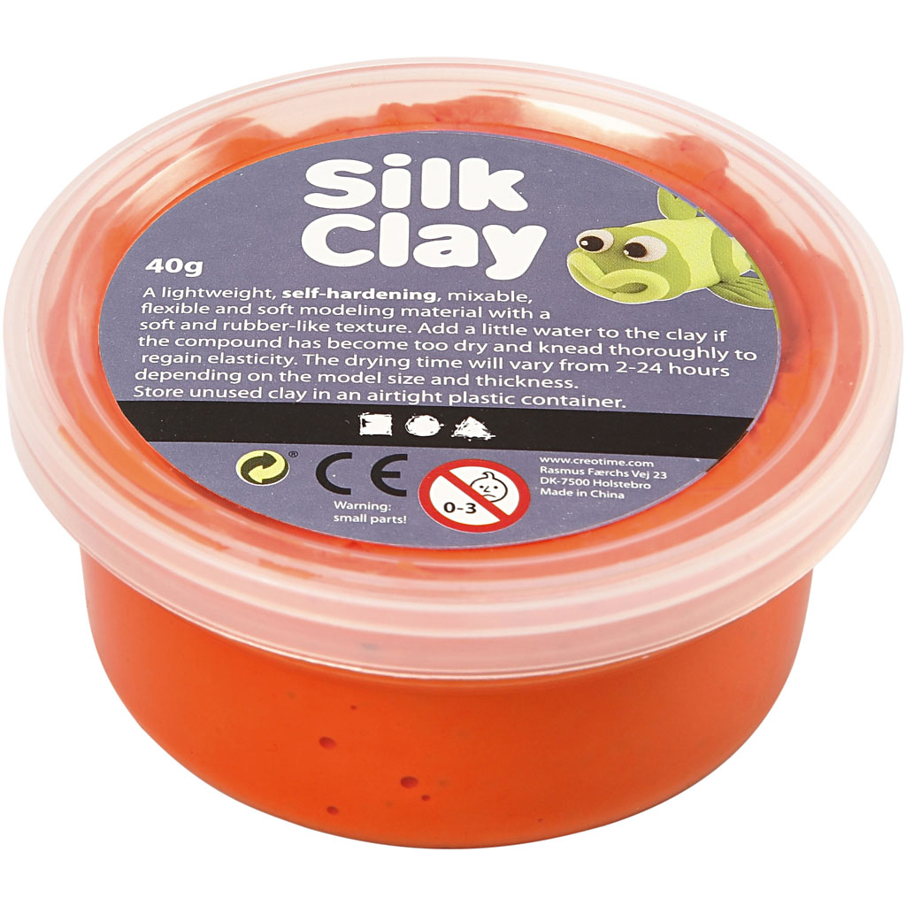 Silk Clay®, oranž, 40 g/ 1 tuubi