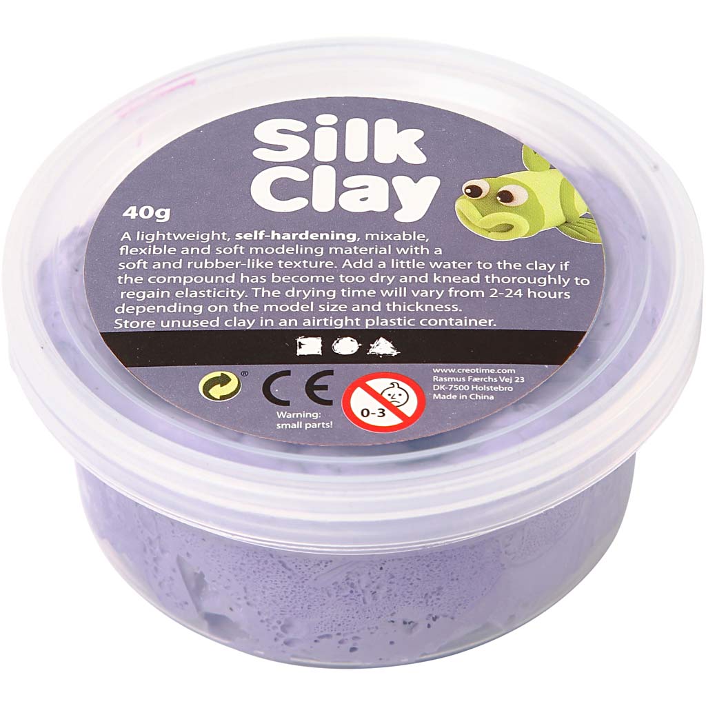 Silk Clay®, lilla, 40 g/ 1 tuubi