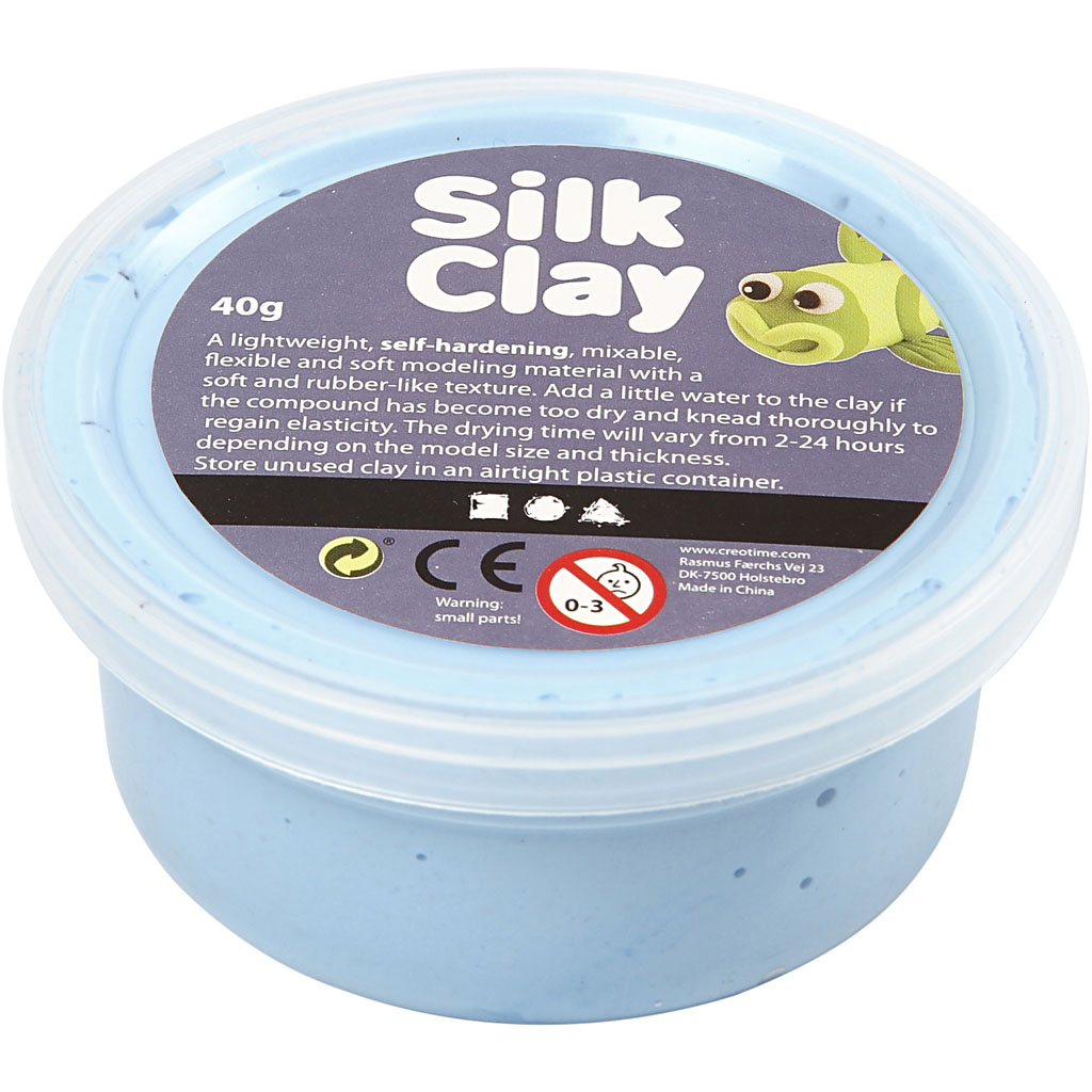Silk Clay®, neoonsinine, 40 g/ 1 tuubi