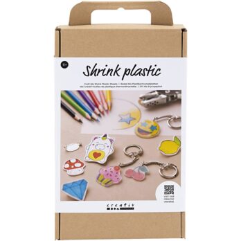 Craft Mix Shrink Plastic Sheets, tarvikud, 1 pakk