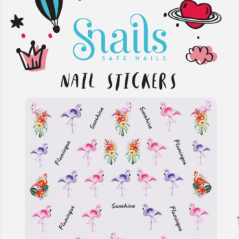 Snails küünekleepsud - Flamingo