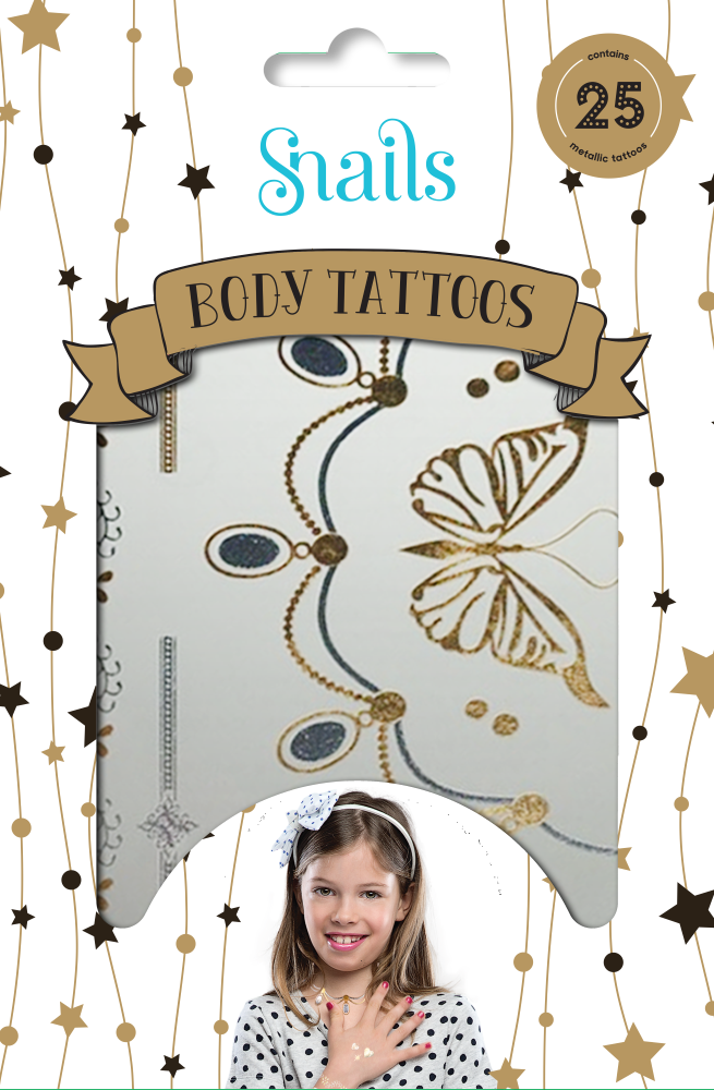 Snails Ehted Tattoos Metallik
