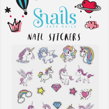 Snails küüne kleepsud - Ükssarvik