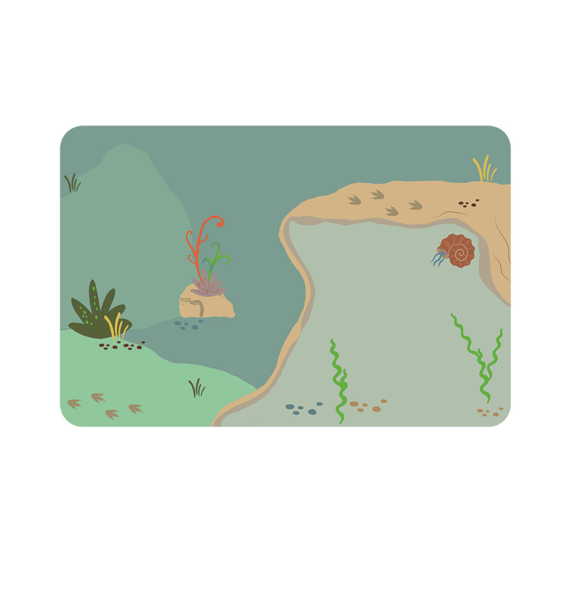 Magnetiline stseen ja joonistuskomplekt, Dinosaurus - Image 3