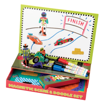 Magnetiline stseen ja joonistuskomplekt, Autod