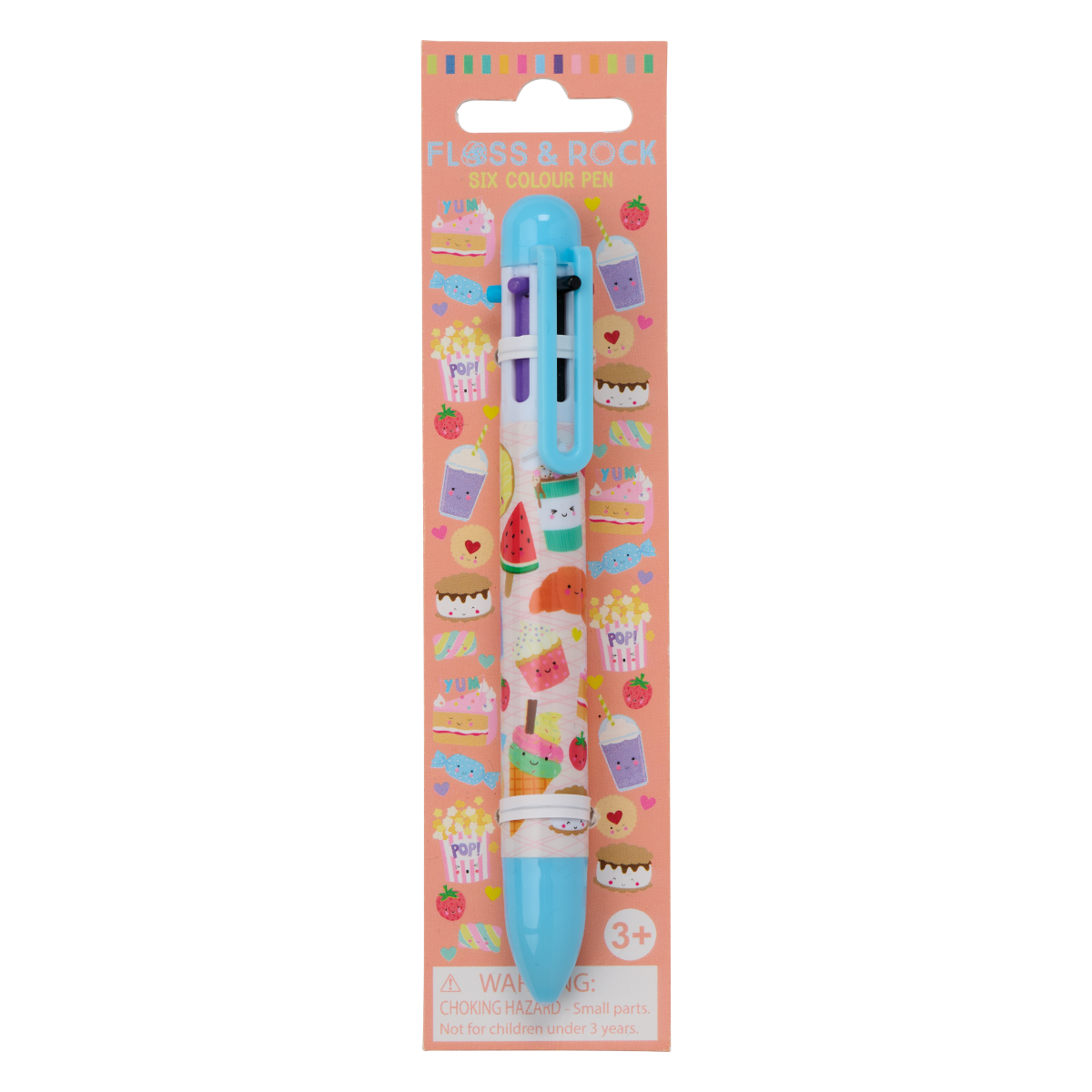 Kuuevärviline pastakas, Maiustused