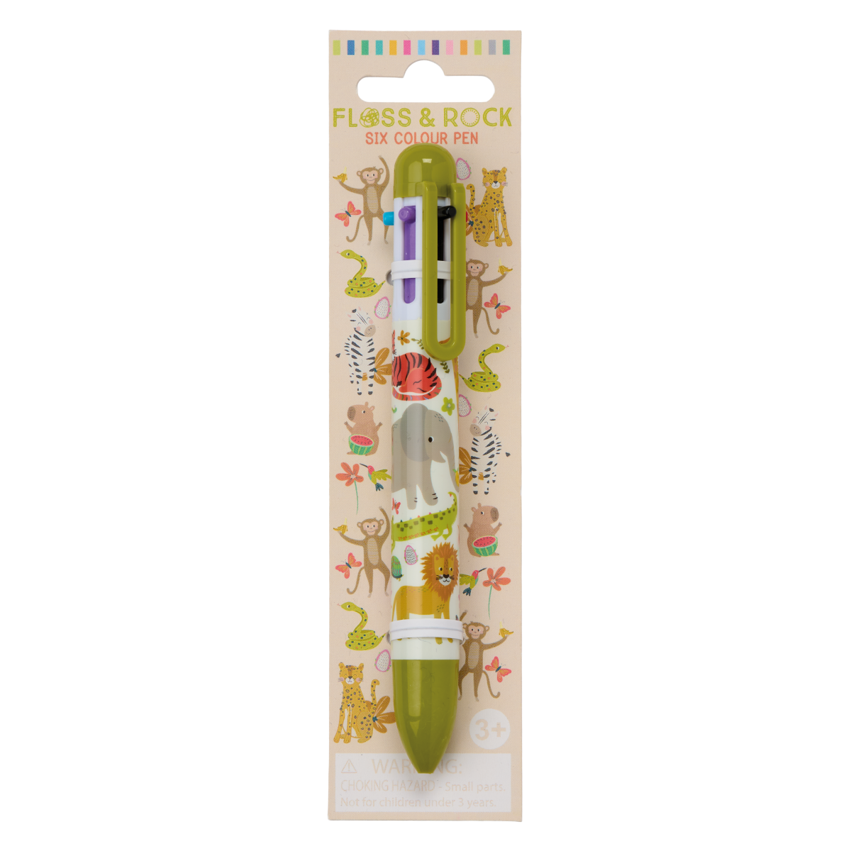 Kuuevärviline pastakas, Džungel