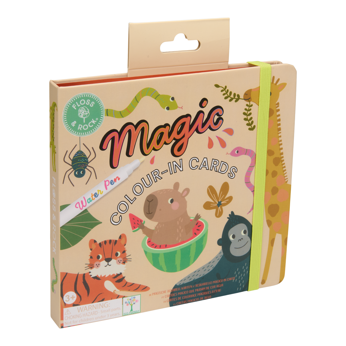 Maagilised veega värvimuutvad värviraamatud, Džungel