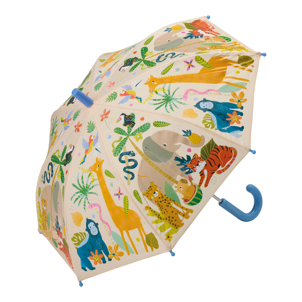 Värvimuutev vihmavari, Jungel