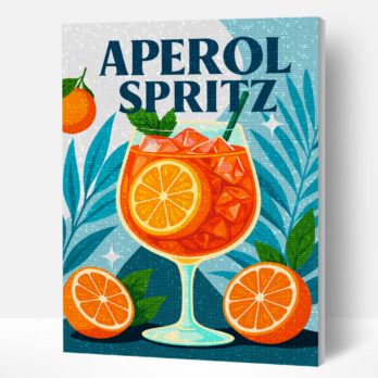 Splat Planet teemant pusle APEROL SPRITZ 30x40 cm