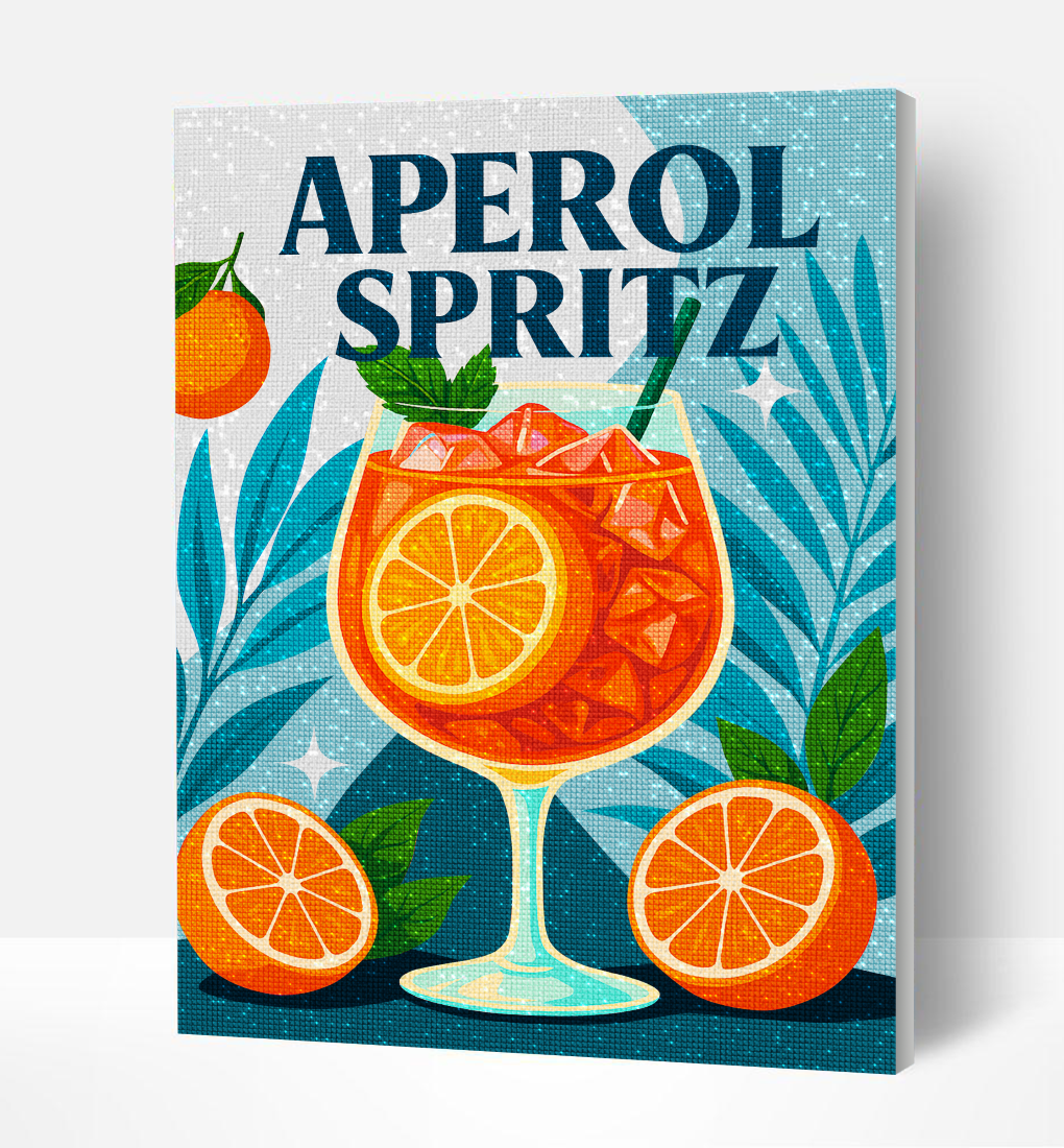 Splat Planet teemant pusle APEROL SPRITZ 30x40 cm