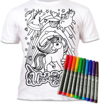 Splat Planet värvitav T-särk Ükssarviks