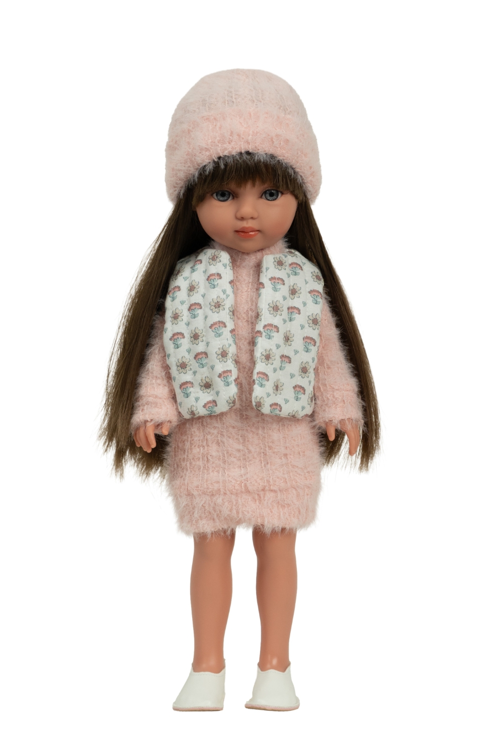 Arias nukk Carlota kohevas kleidis, 36 cm
