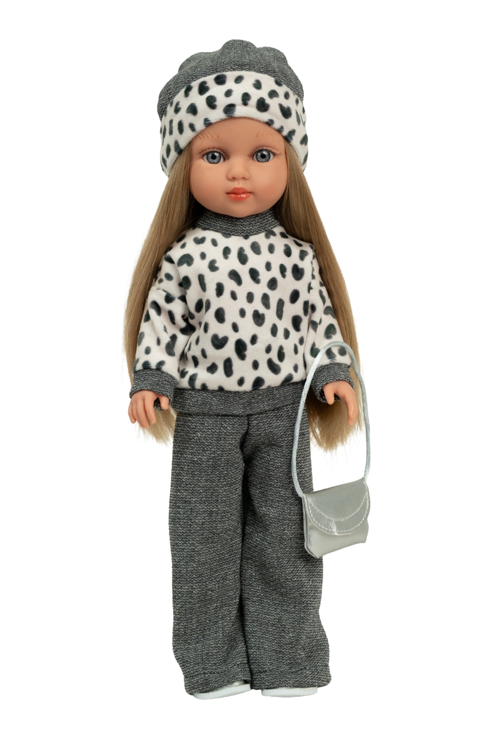 Arias nukk Carlota hallis riietuses, 36 cm