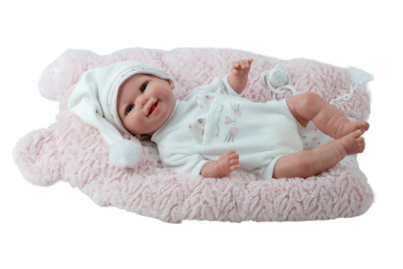 Arias Reborn beebinukk koos padi, 35 cm
