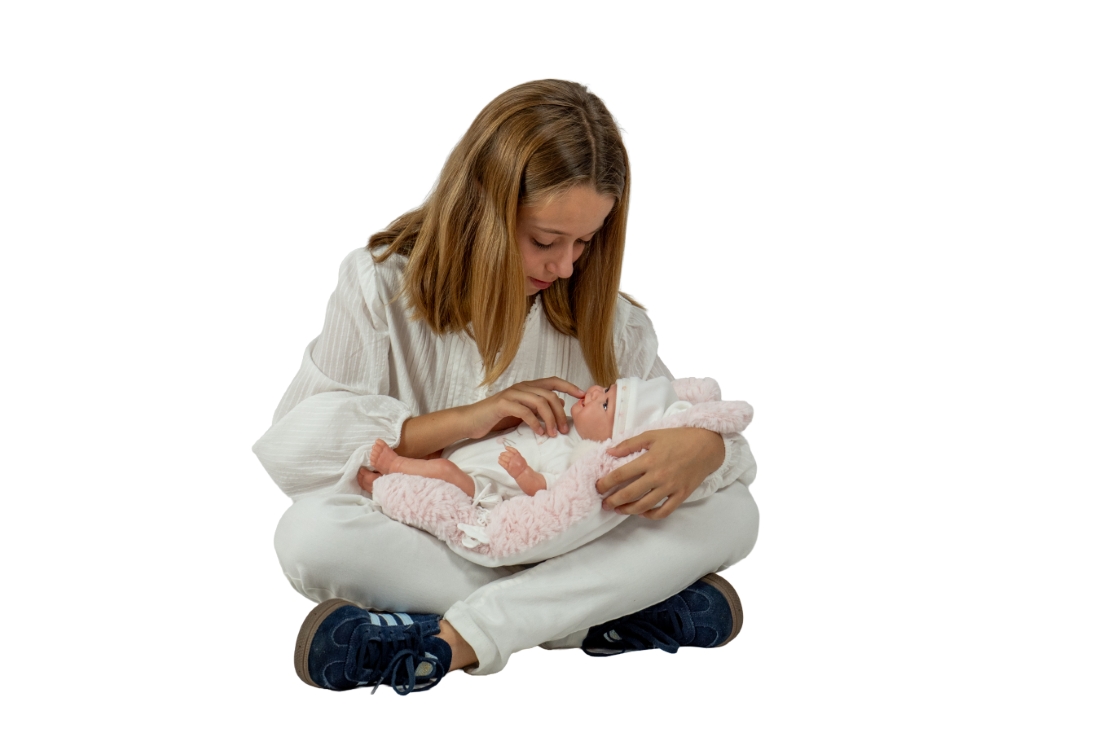 Arias Reborn beebinukk koos padi, 35 cm - Pilt 9