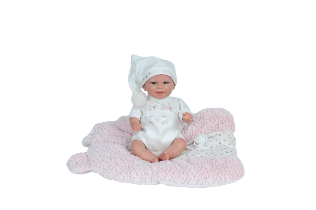 Arias Reborn beebinukk koos padi, 35 cm - Pilt 5