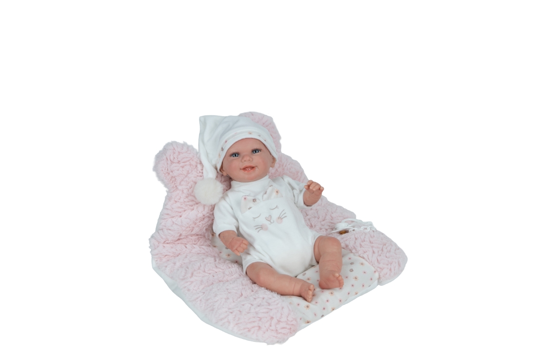 Arias Reborn beebinukk koos padi, 35 cm - Pilt 4