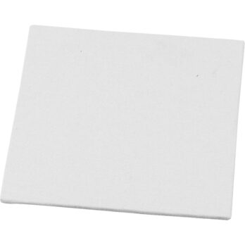 Lõuendplaat, suurus 12,4 x 12,4 cm, paksus 3 mm, 280 g, 10 tk/pakk