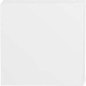 Pingutatud lõuend, paksus 3,7 cm, mõõtmed 30×30 cm, kaal 360 g, 1 tk
