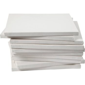 Lõuend, paksus 1,6 cm, mõõtmed 30×30 cm, 280 g, 10 tk/pakk