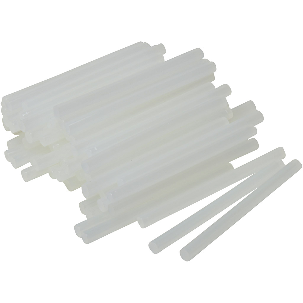 Liimipulgad Mini, pikkus: 10 cm, läbimõõt: 7 mm, 100 tk/pakk