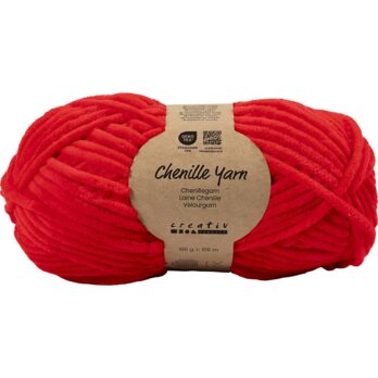 Veluurlõng, pikkus: 105 m, vardad nr 5–6, punane, 100 g / 1 ker