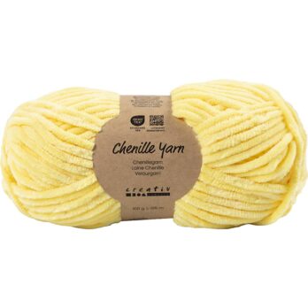 Veluurlõng, pikkus: 105 m, vardad nr 5–6, helekollane, 100 g / 1 kerake