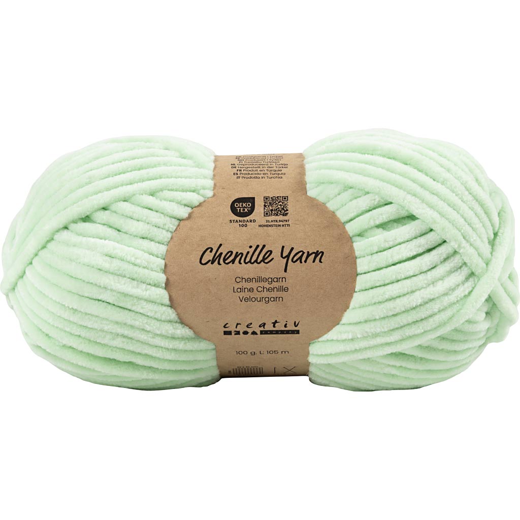 Veluurlõng, pikkus: 105 m, vardad nr 5–6, mintroheline, 100 g / 1 ker