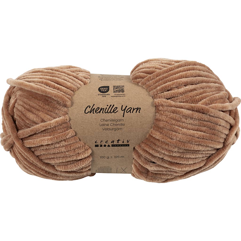 Veluurlõng, pikkus: 105 m, vardad nr 5–6, beež, 100 g / 1 kerake