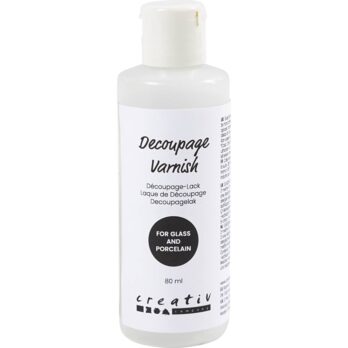 Dekupaažilakk, klaasile ja portselanile, 80 ml / 1 pudel