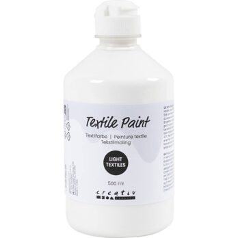 Tekstiilivärv, poolläbipaistev, must, 500 ml / 1 pudel