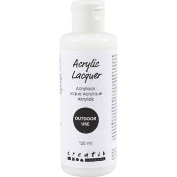 Akrüüllakk, läikiv, veekindel, 120 ml / 1 pudel