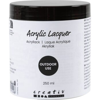 Akrüüllakk, läikiv, veekindel, 250 ml / 1 pudel
