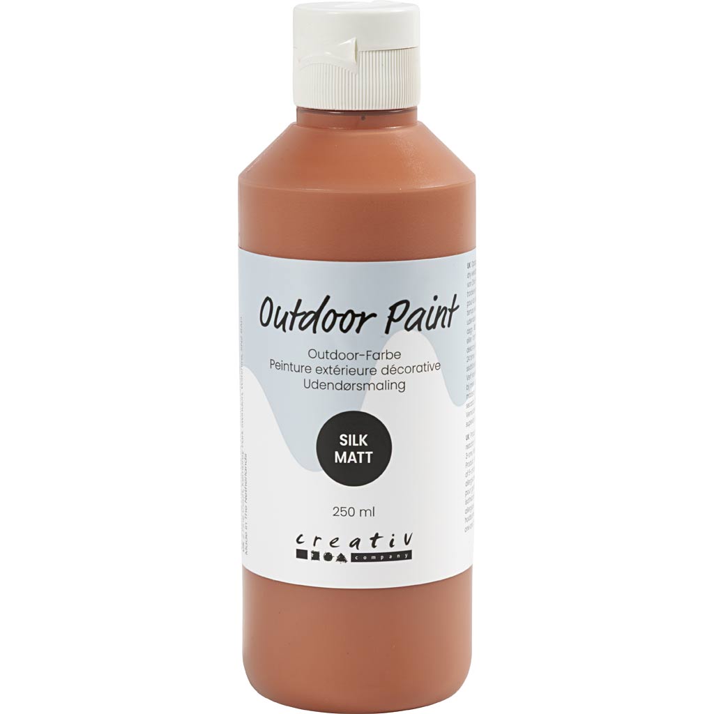 Välisvärv, siidmatte, kattev, antiikpunane, 250 ml / 1 pudel