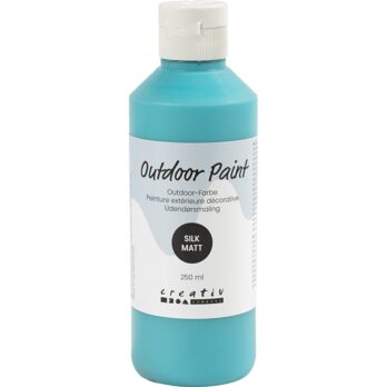 Välisvärv, siidmatte, kattev, türkiissinine, 250 ml / 1 pudel