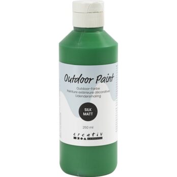 Välisvärv, siidmatte, kattev, roheline, 250 ml / 1 pudel