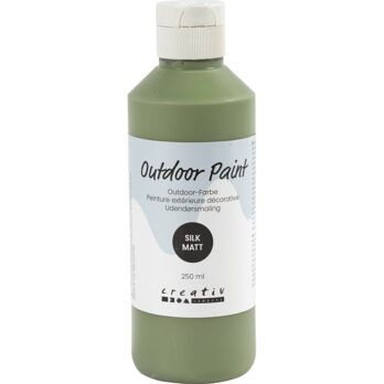 Välisvärv, siidmatte, kattev, oliiviroheline, 250 ml / 1 pudel