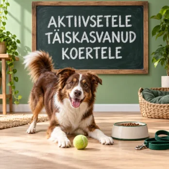 Aktiivsetele täiskasvanud koertele