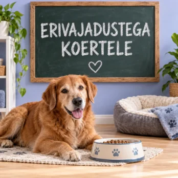Erivajadustega koertele